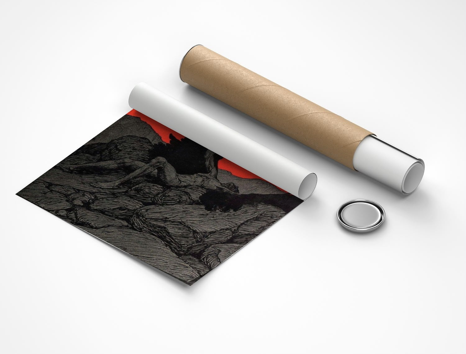 Rolled poster