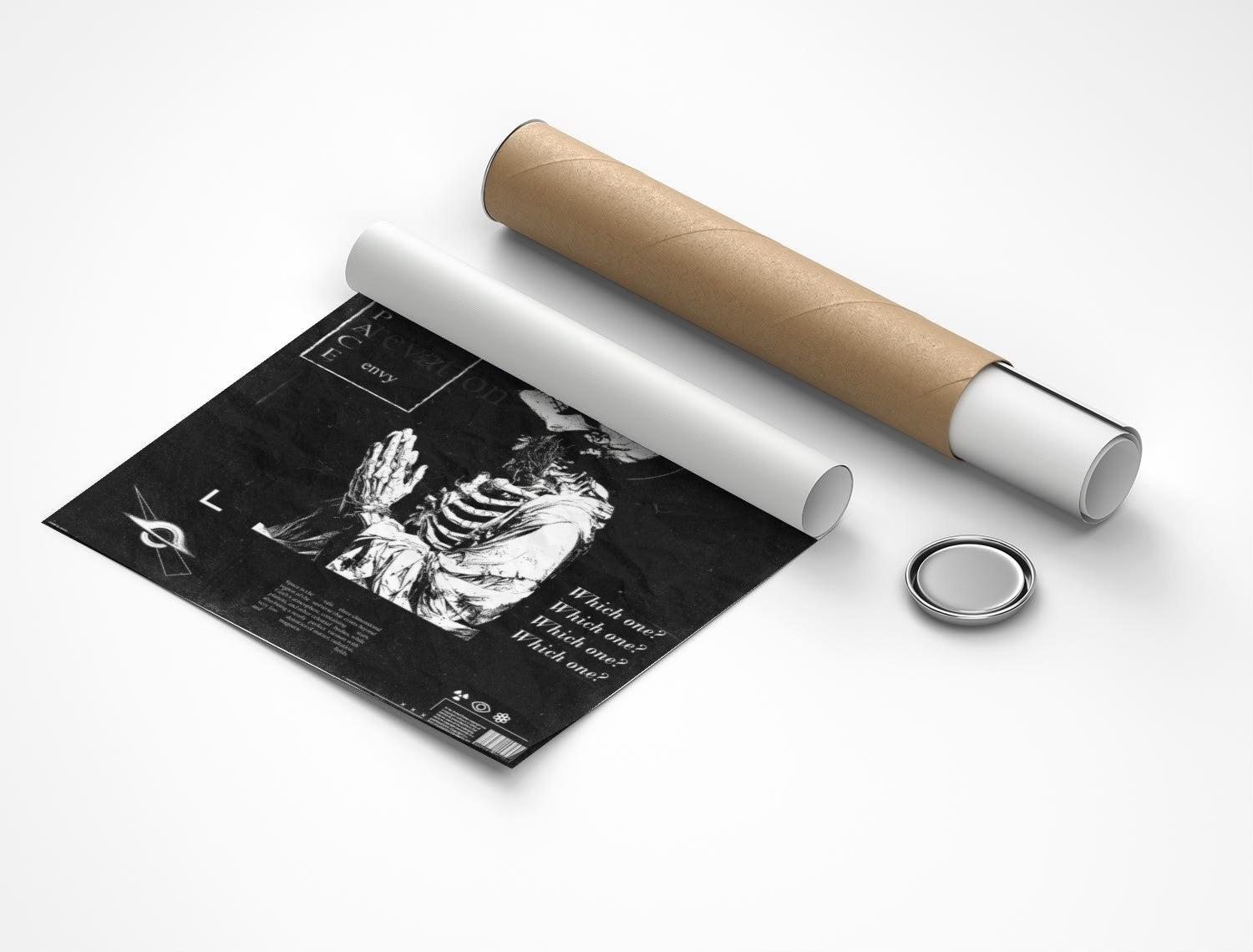 Rolled poster