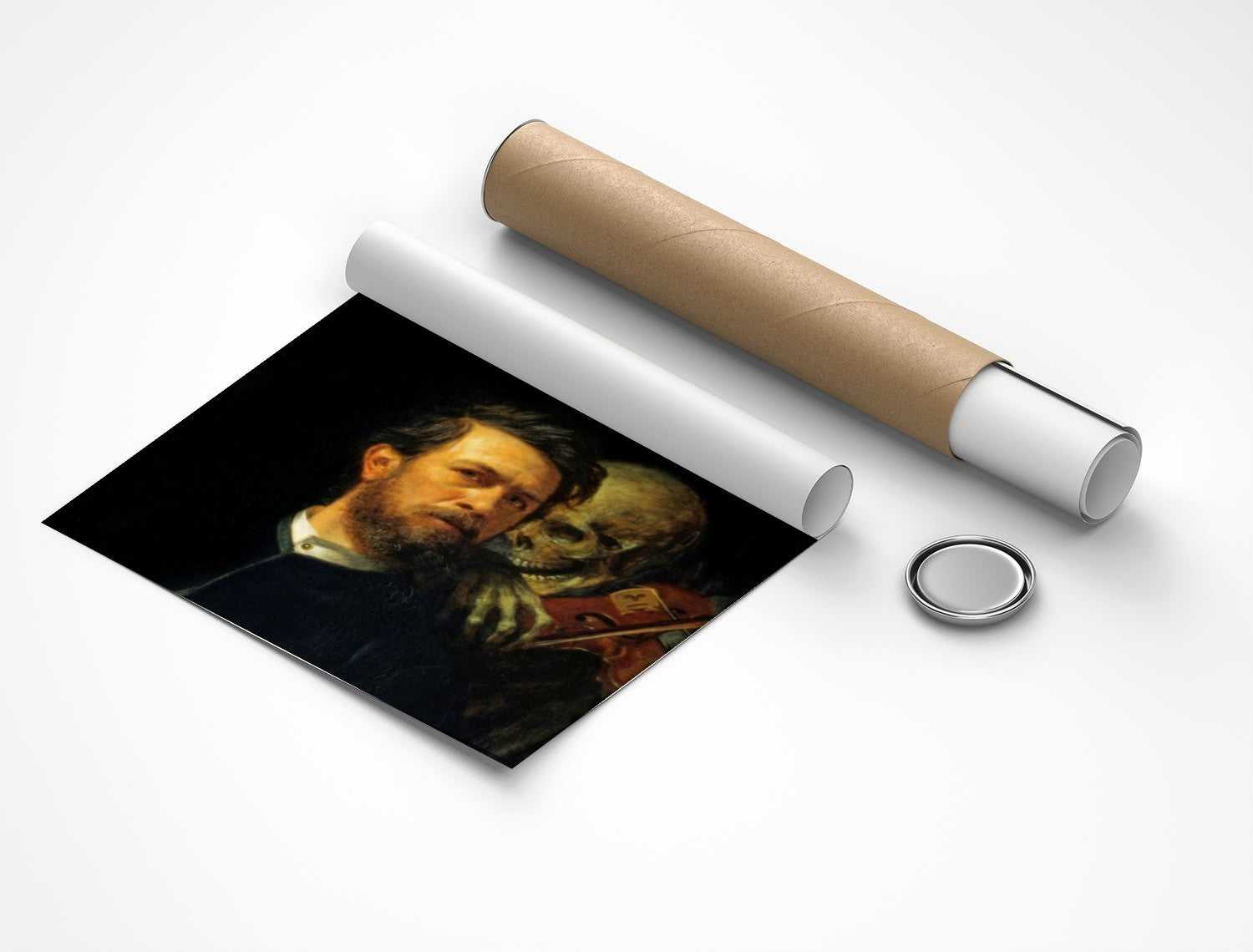 Rolled poster