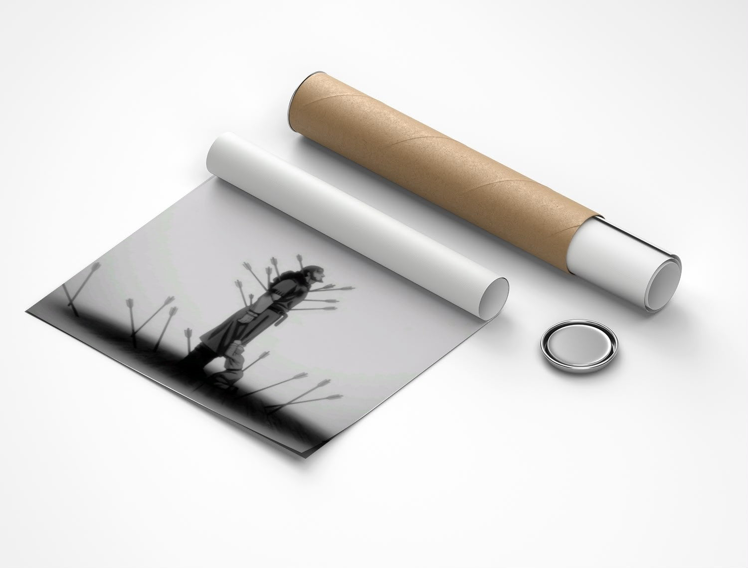 Rolled poster