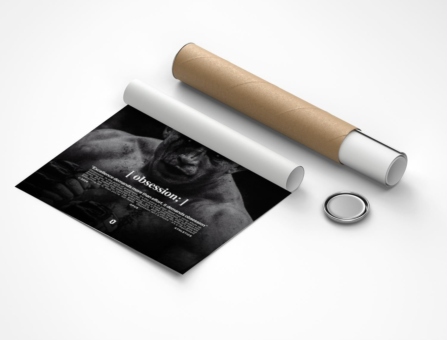 Rolled poster