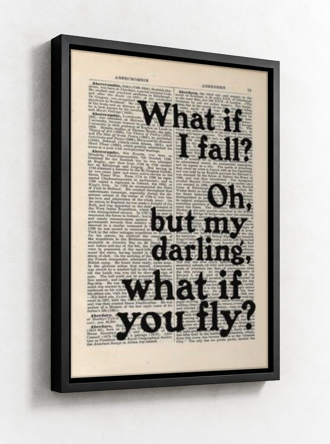 Black floater