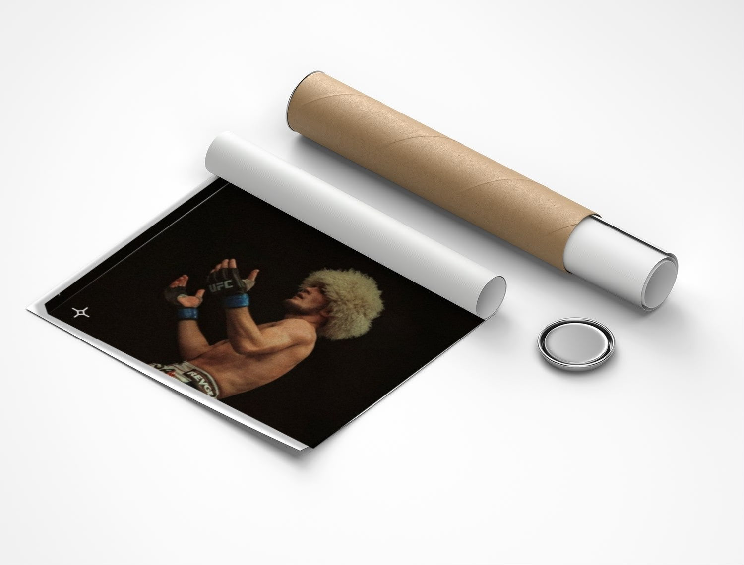 Rolled poster