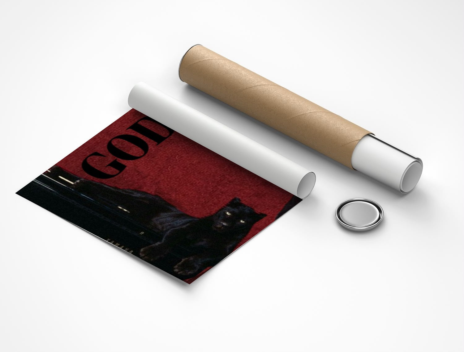 Rolled poster