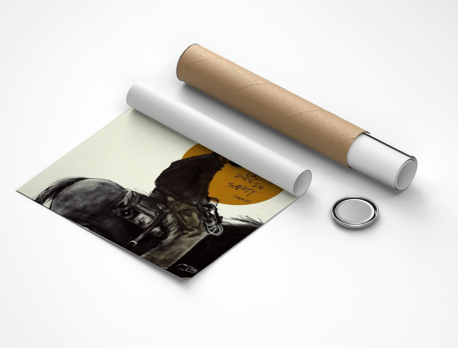 Rolled poster