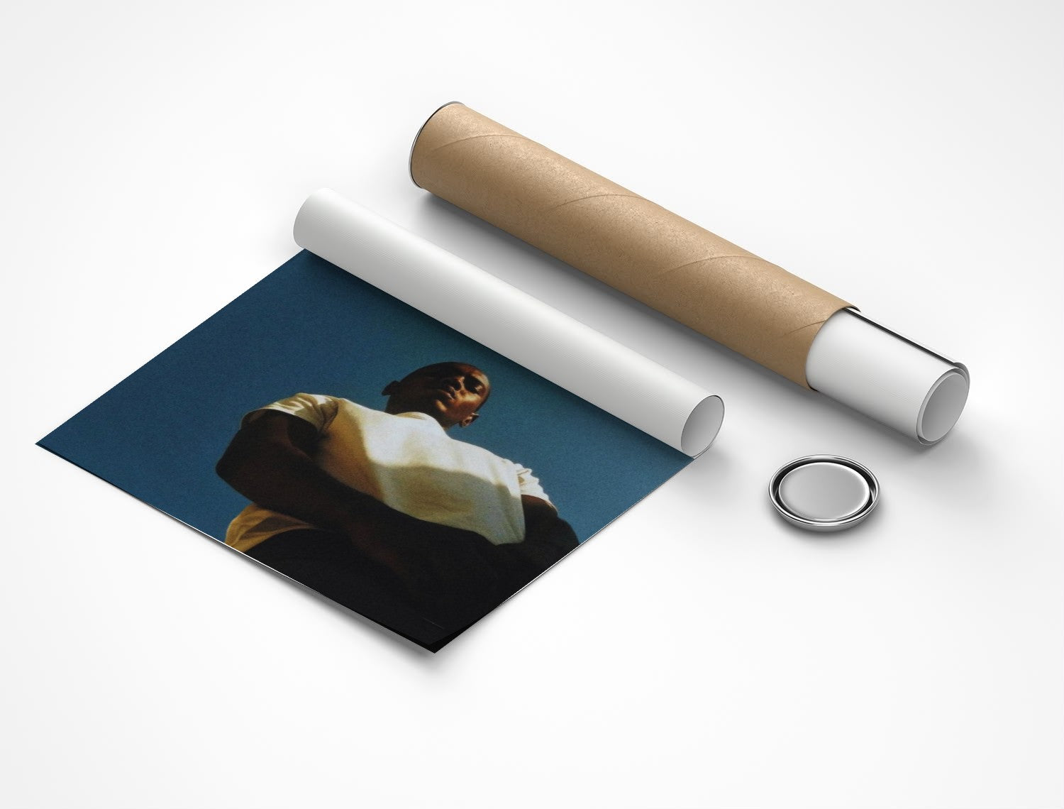 Rolled poster