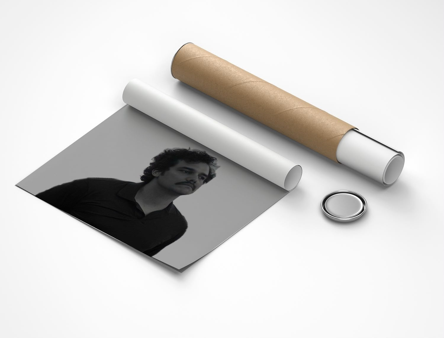 Rolled poster