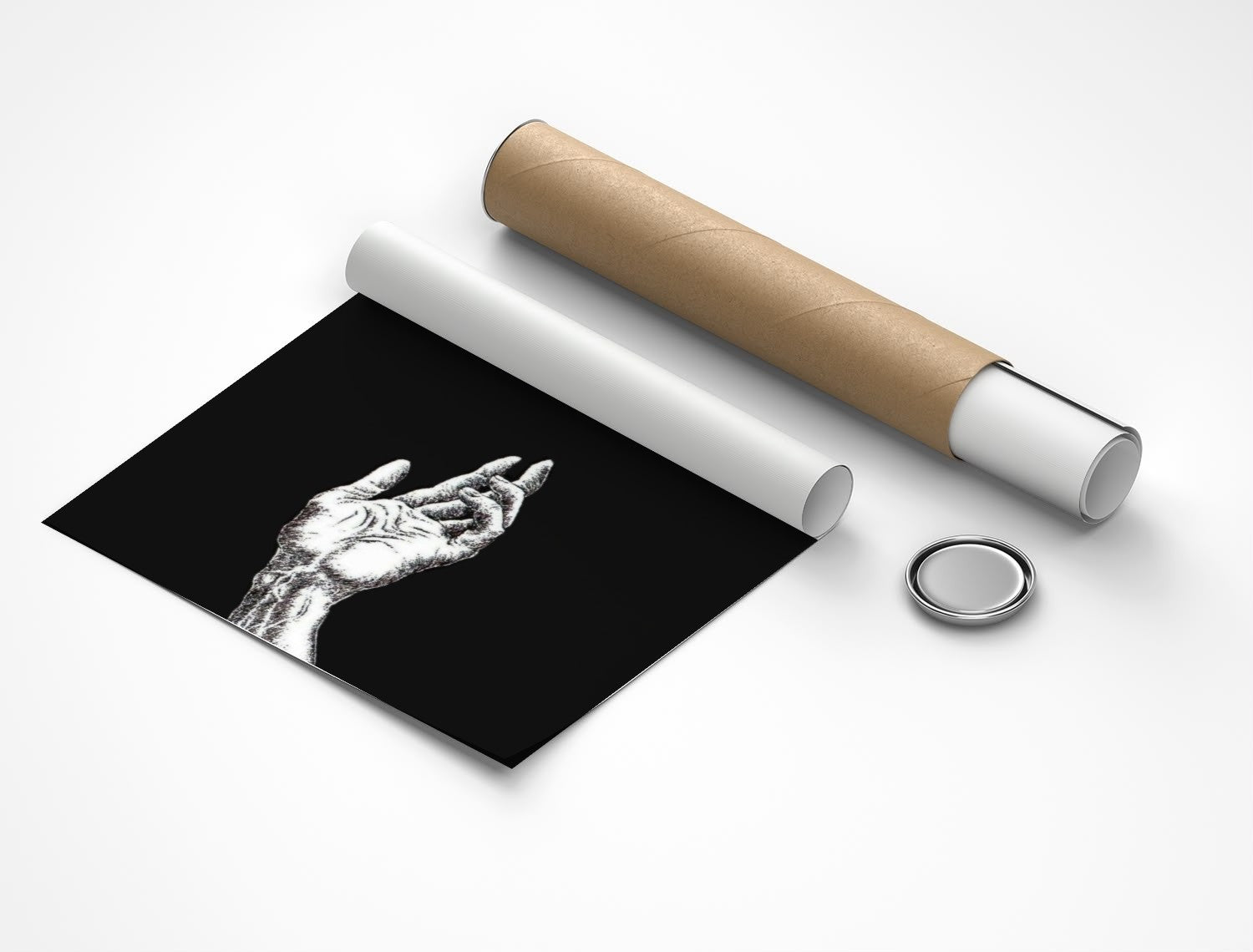 Rolled poster