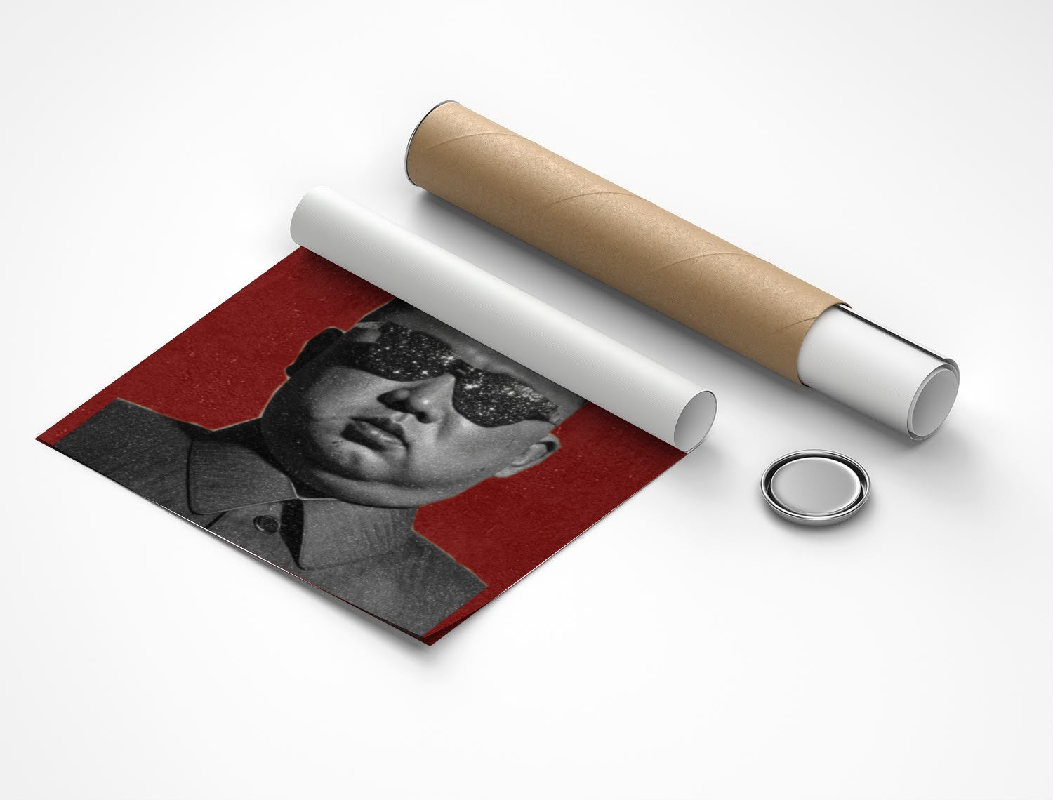Rolled poster