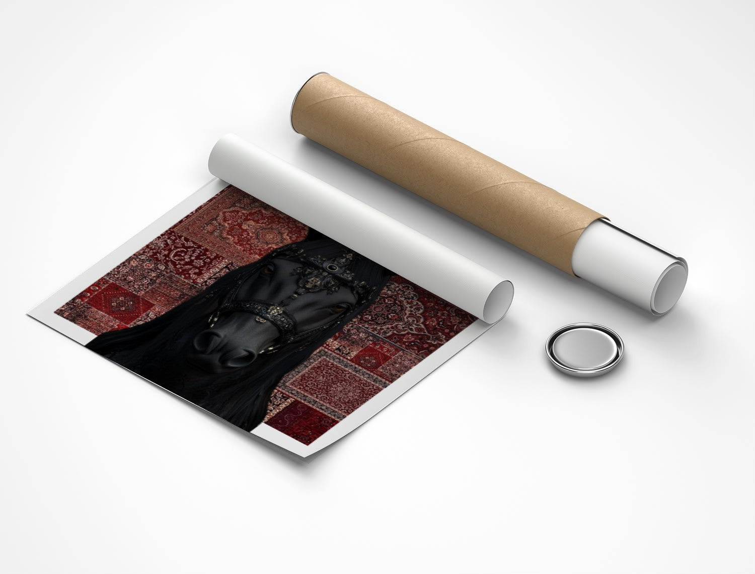 Rolled poster