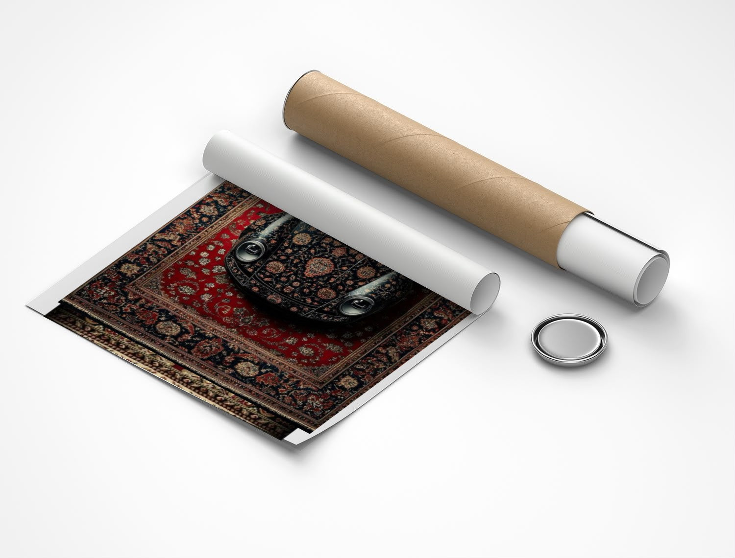 Rolled poster