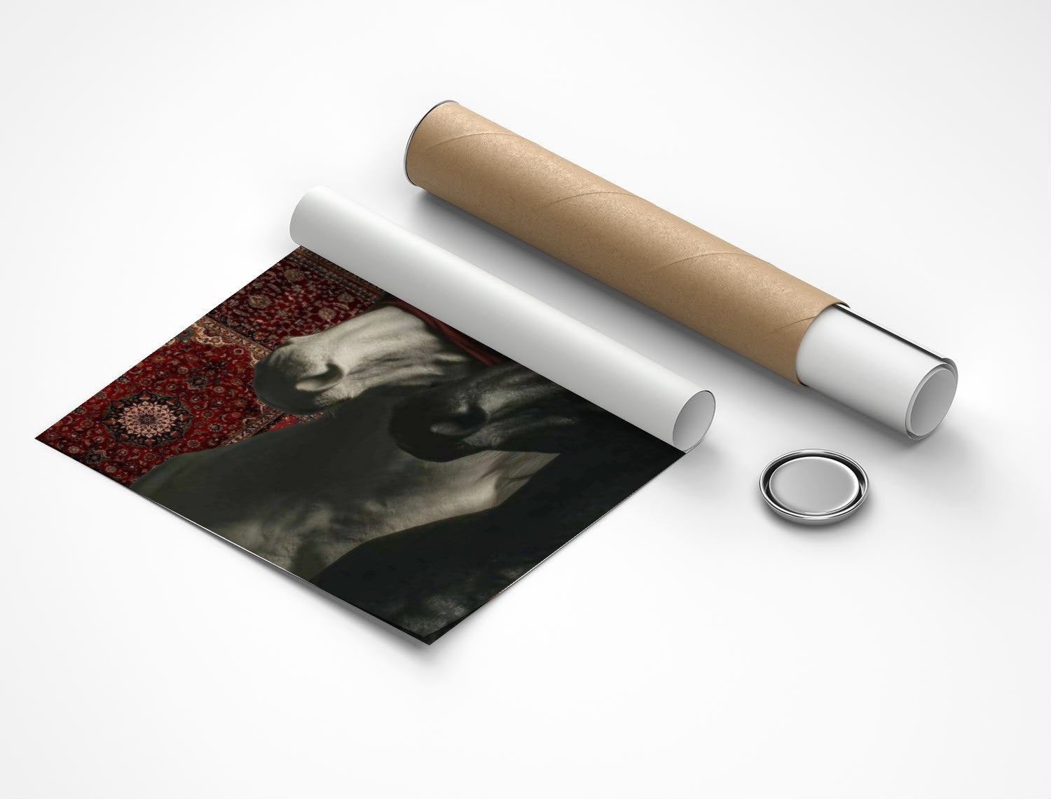 Rolled poster