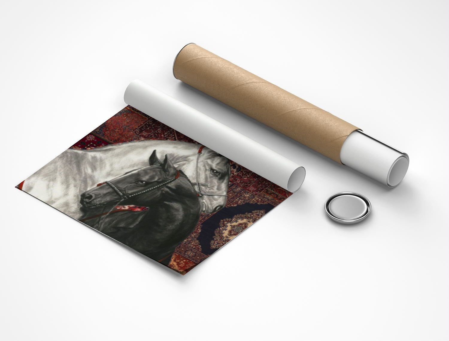 Rolled poster