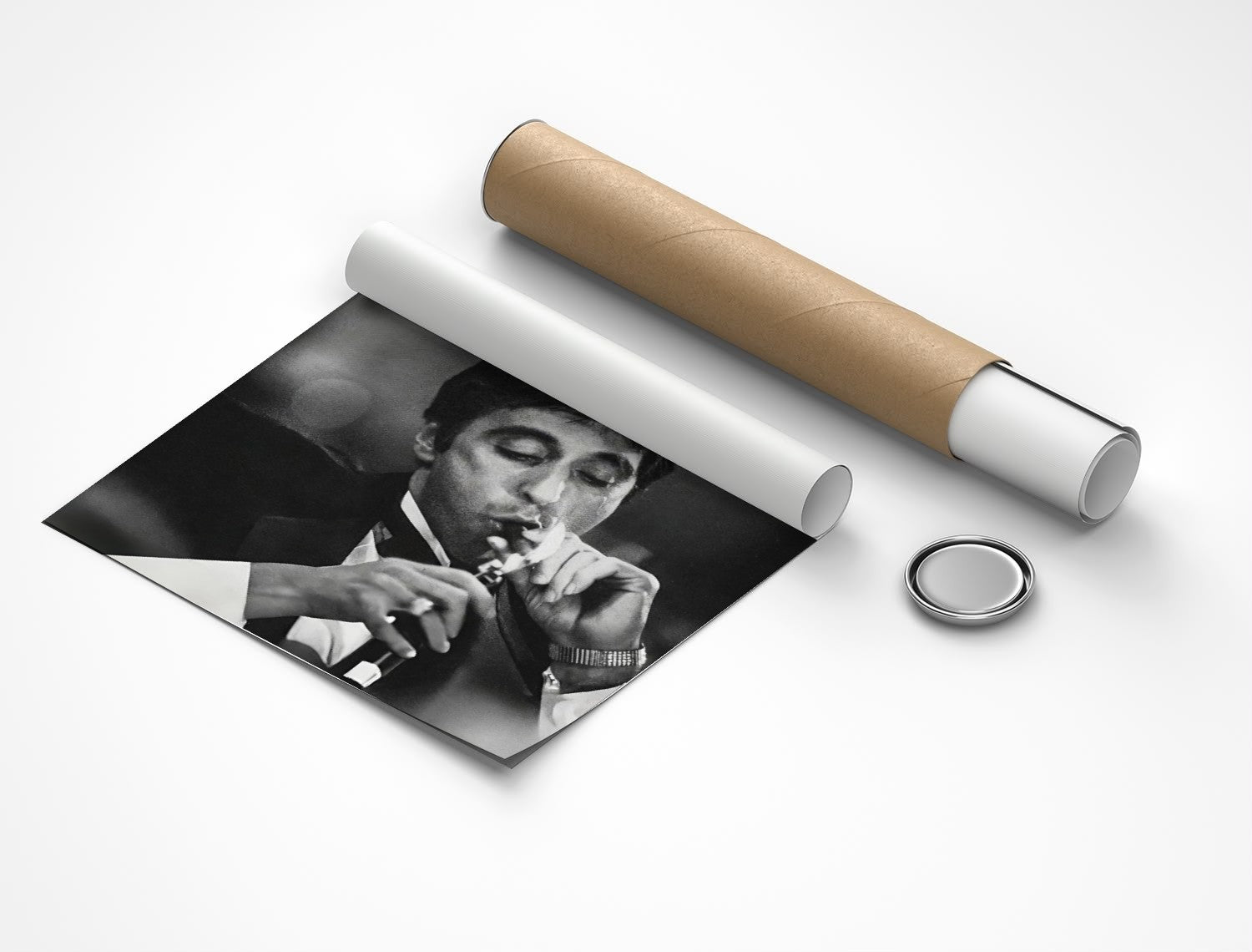 Rolled poster