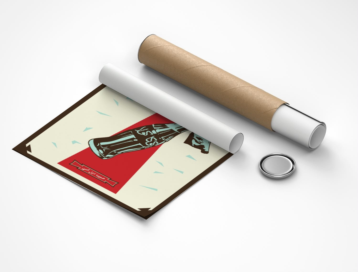 Rolled poster
