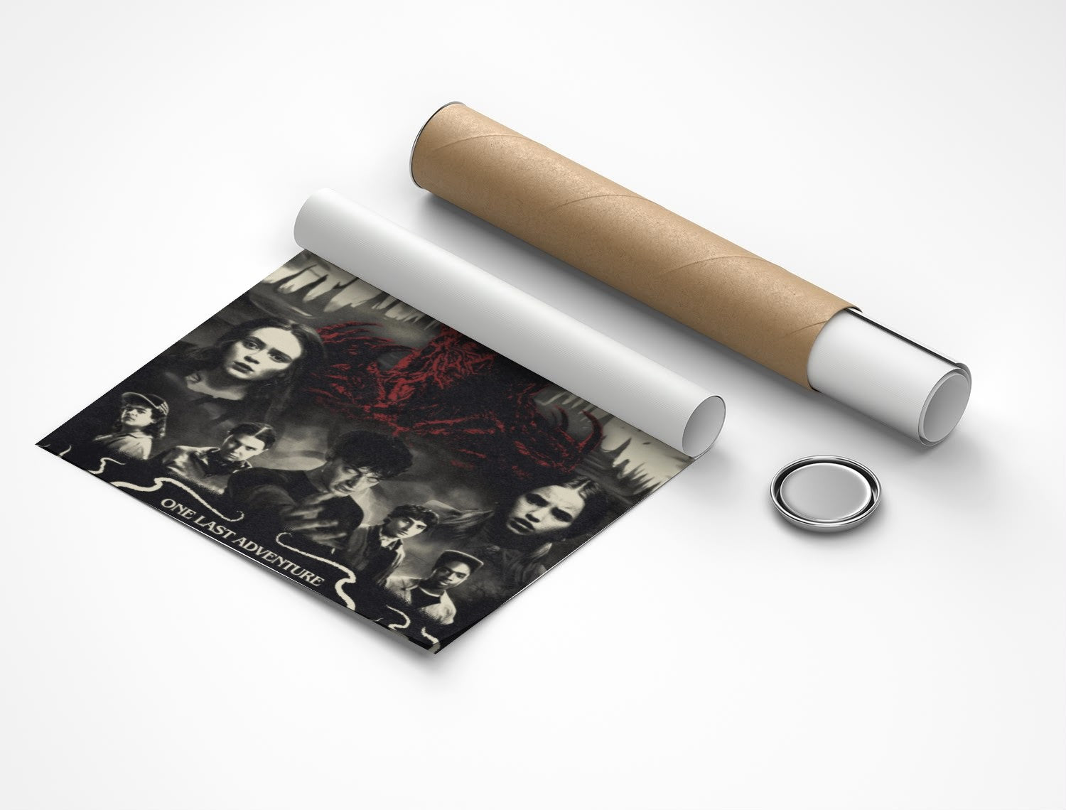 Rolled poster