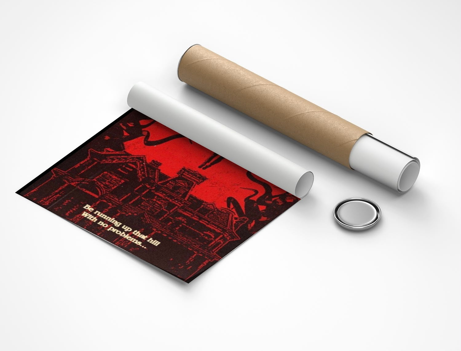 Rolled poster