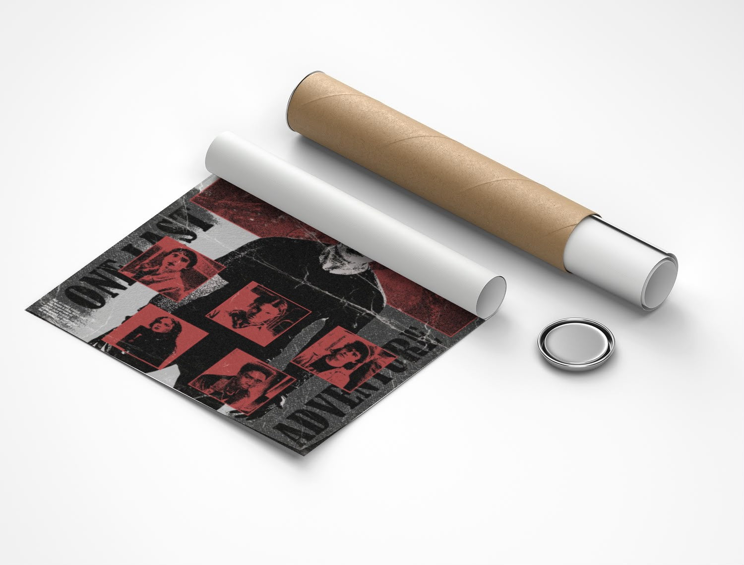 Rolled poster