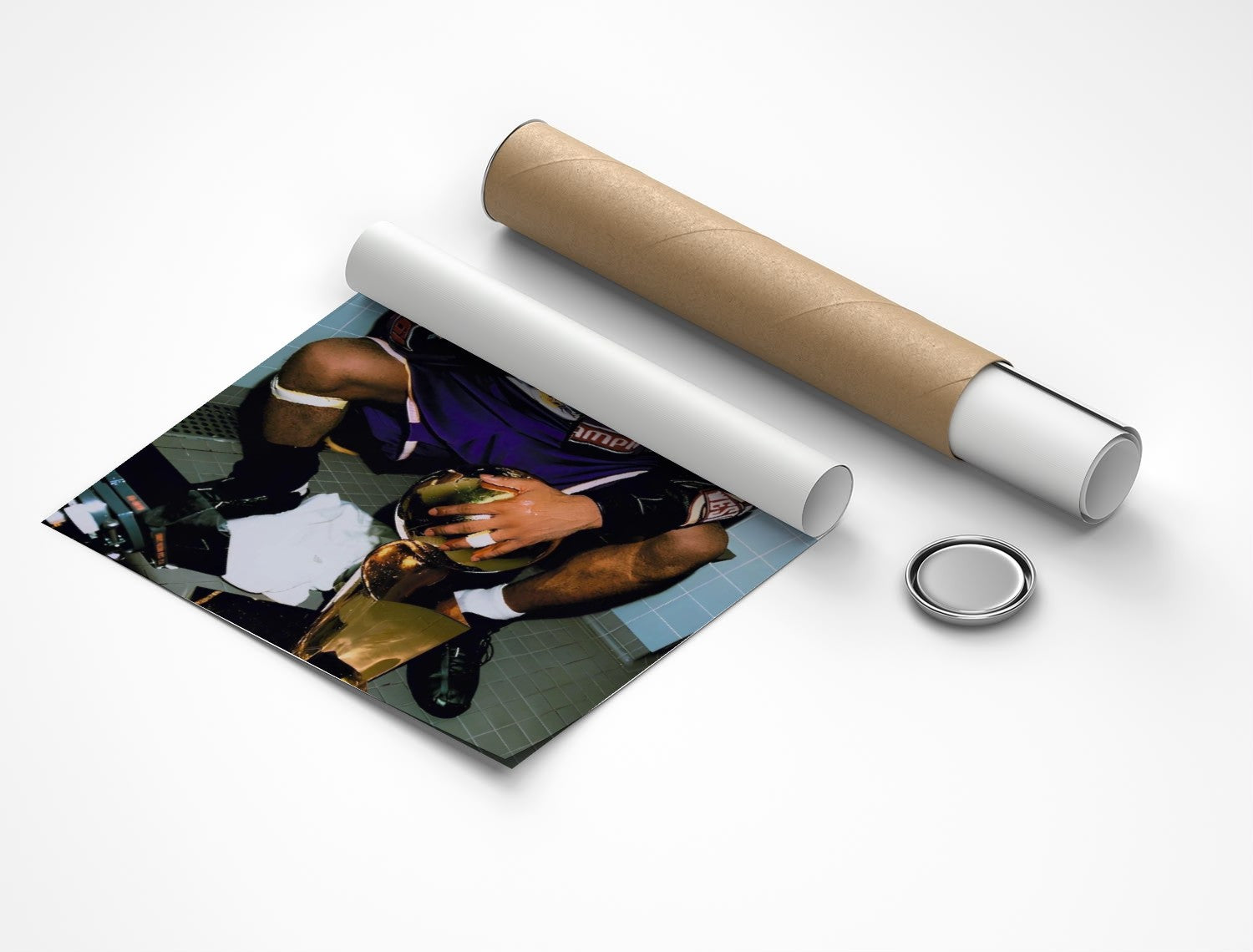 Rolled poster