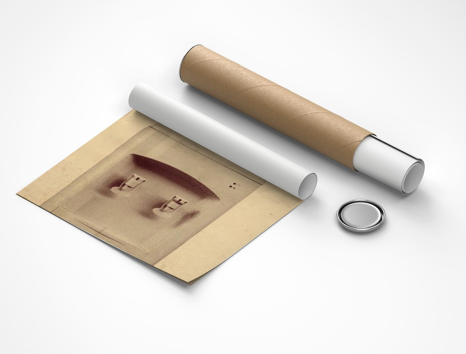 Rolled poster