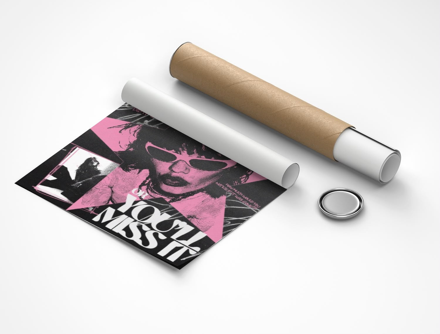 Rolled poster