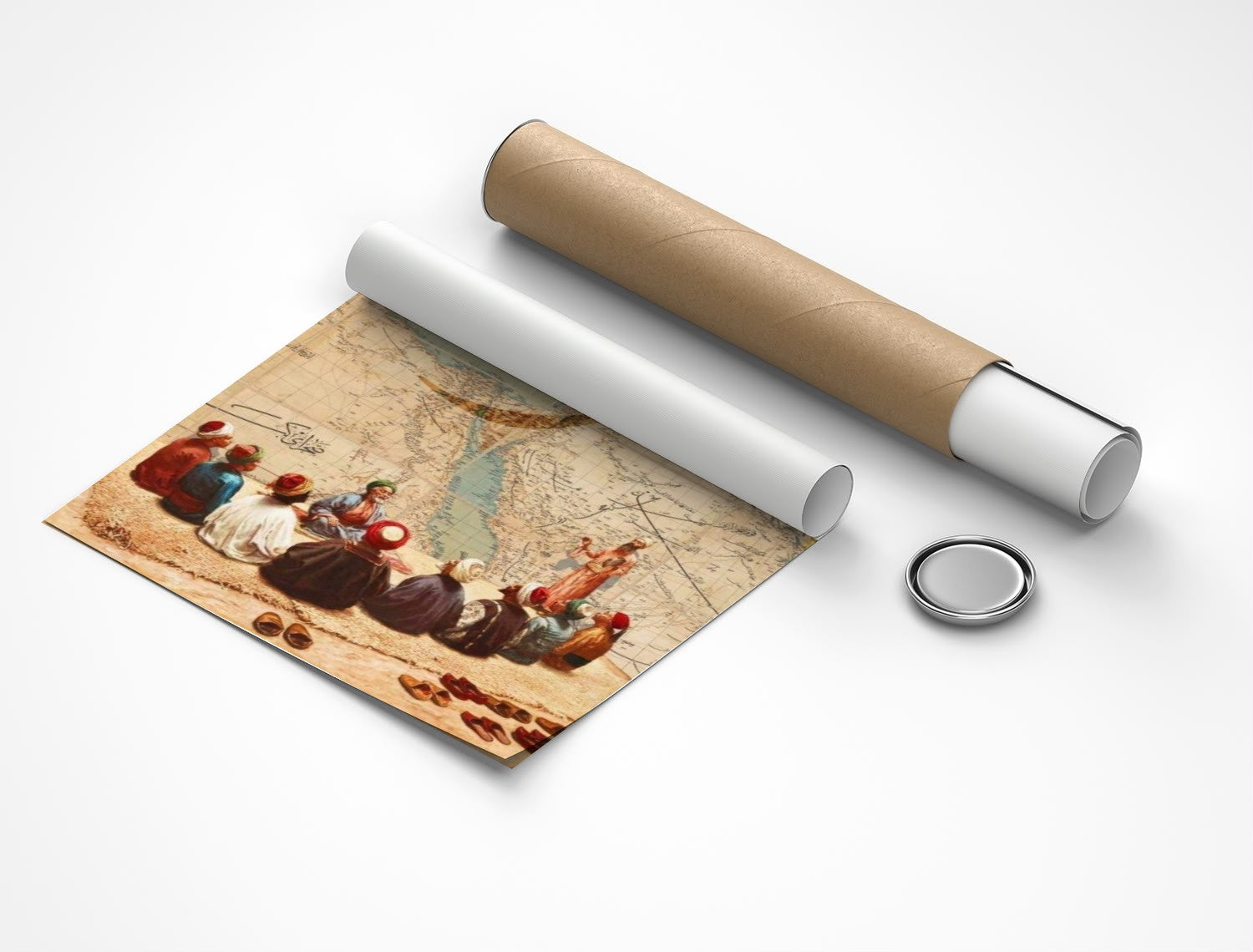 Rolled poster