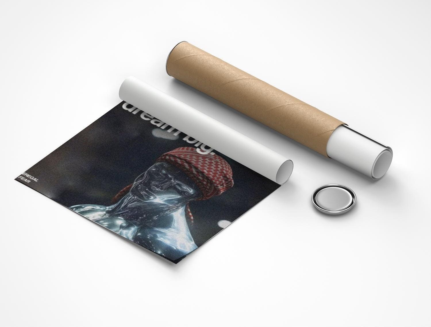 Rolled poster