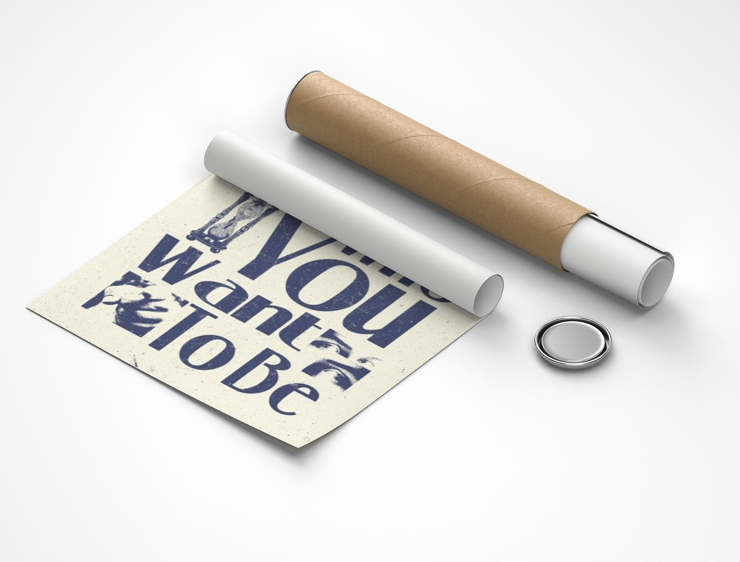 Rolled poster