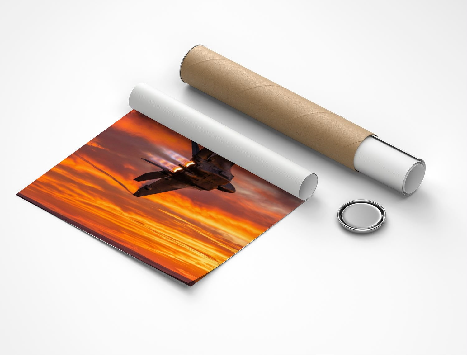 Rolled poster