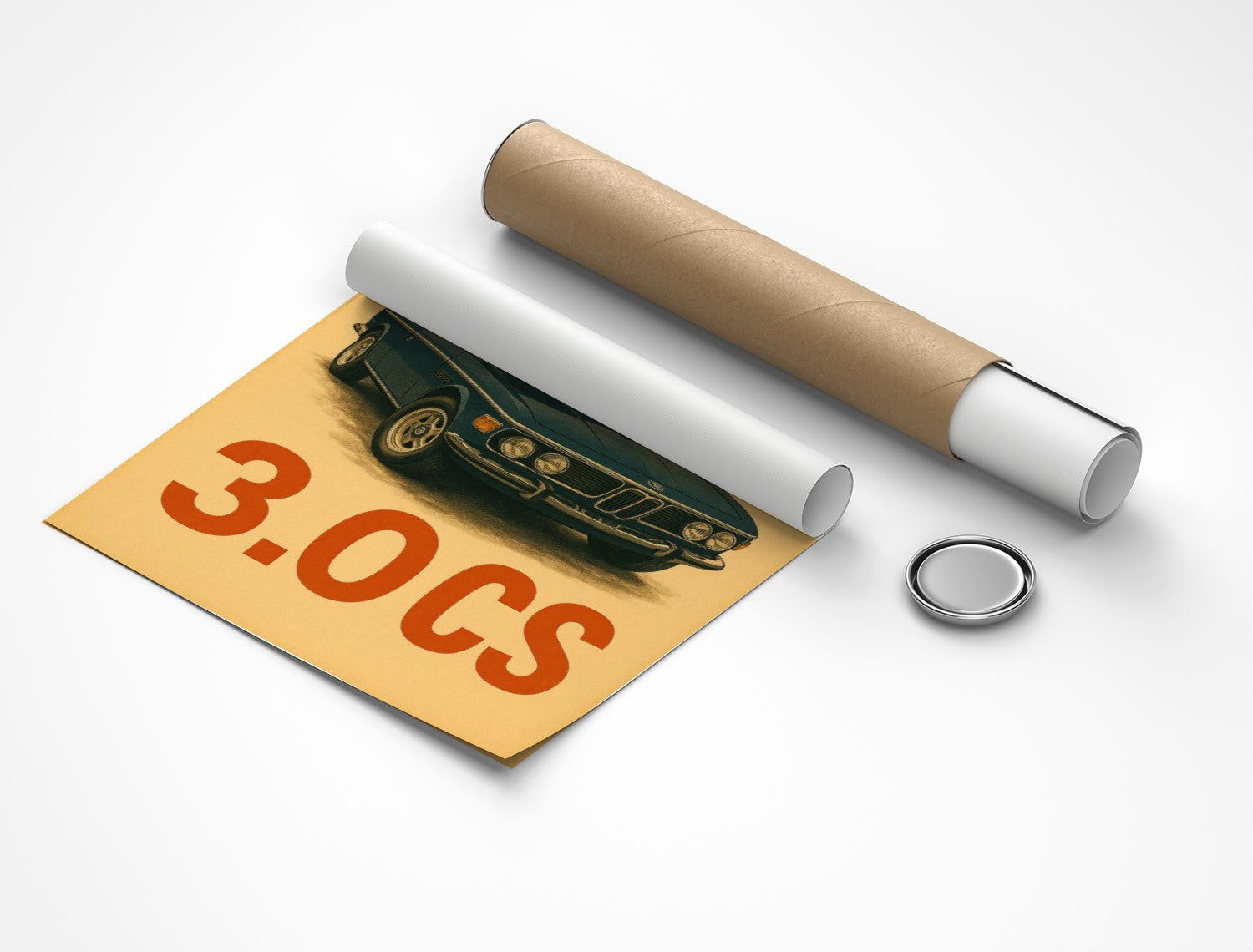 Rolled poster