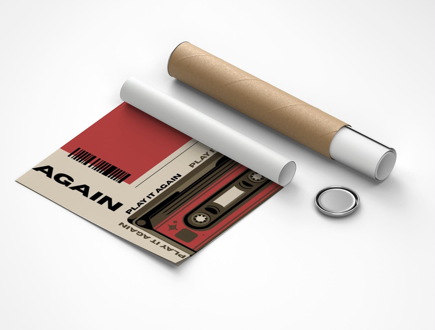 Rolled poster