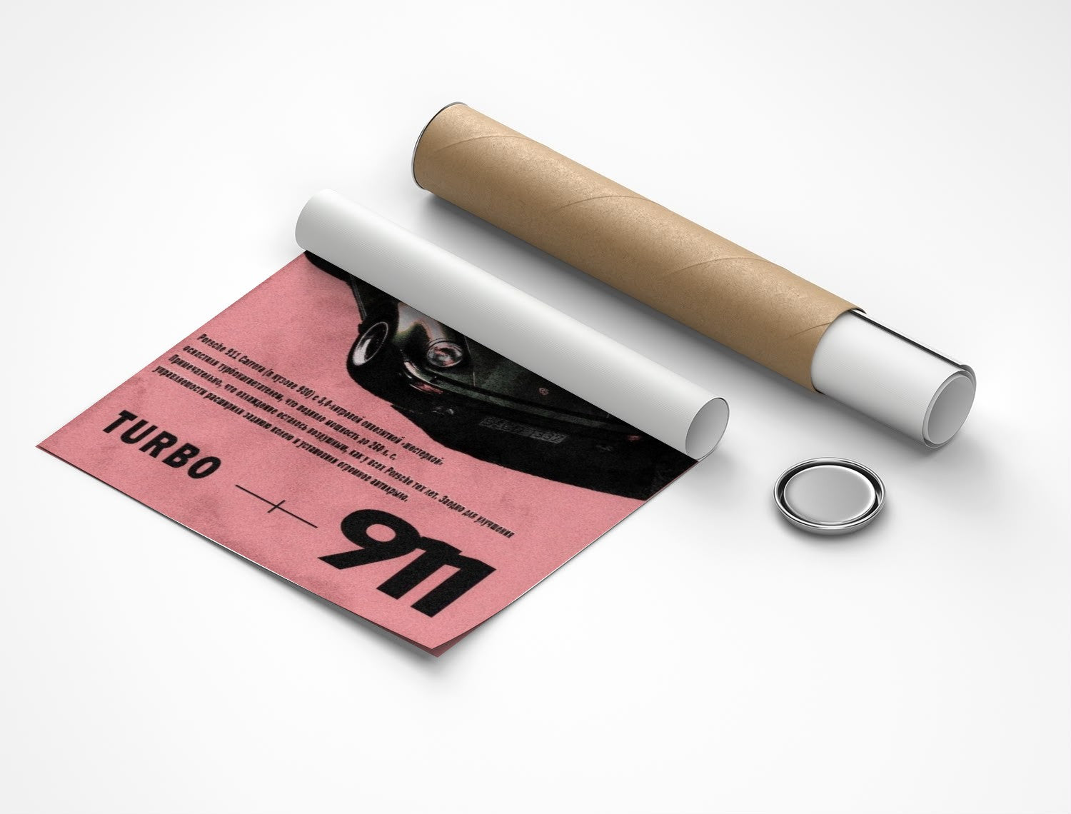 Rolled poster