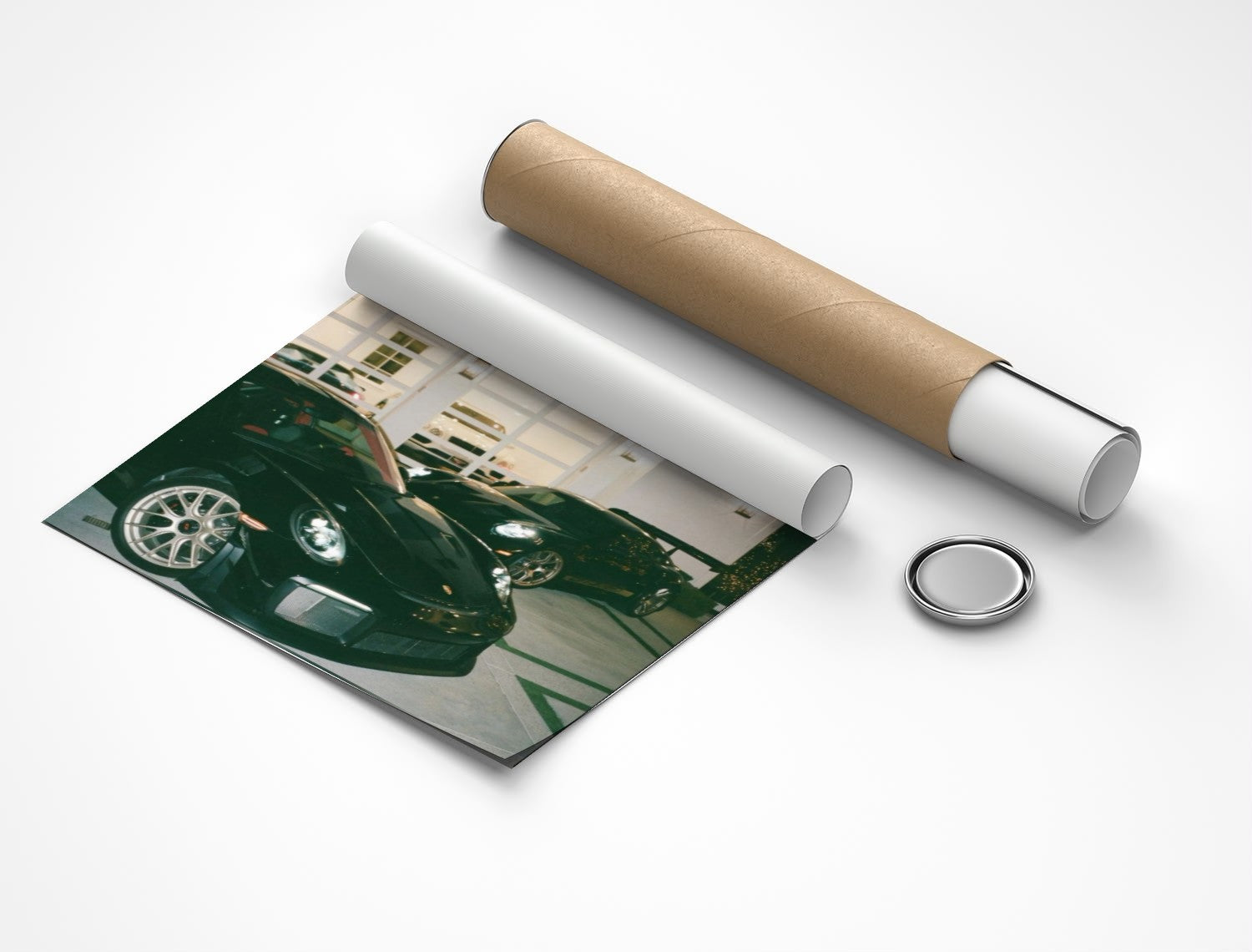 Rolled poster
