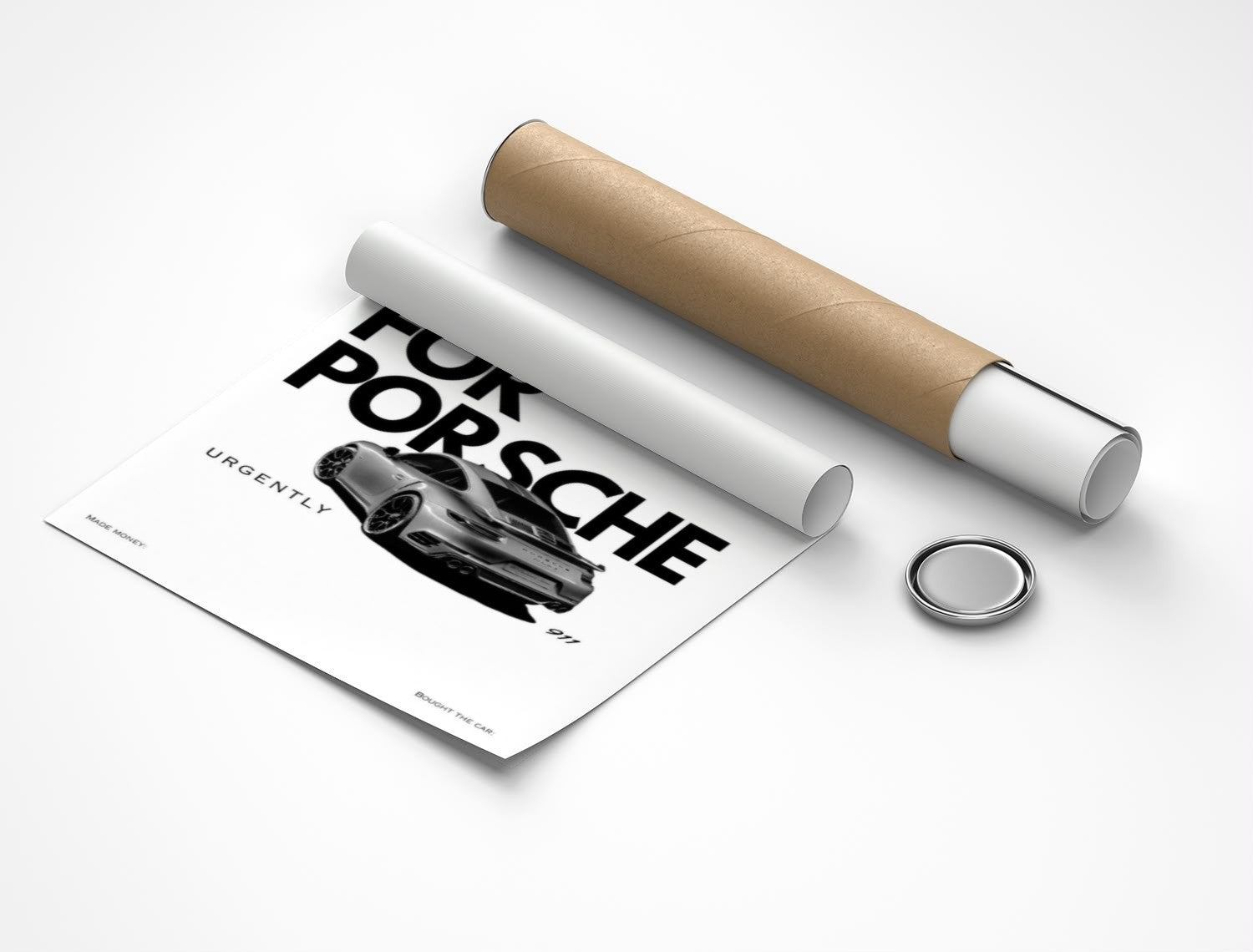 Rolled poster
