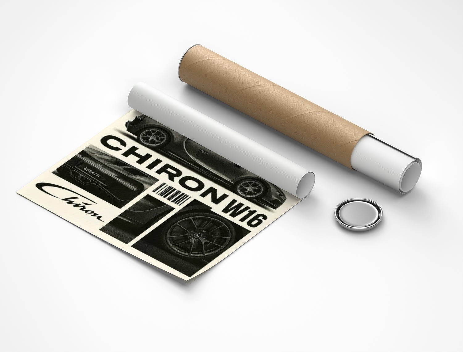 Rolled poster