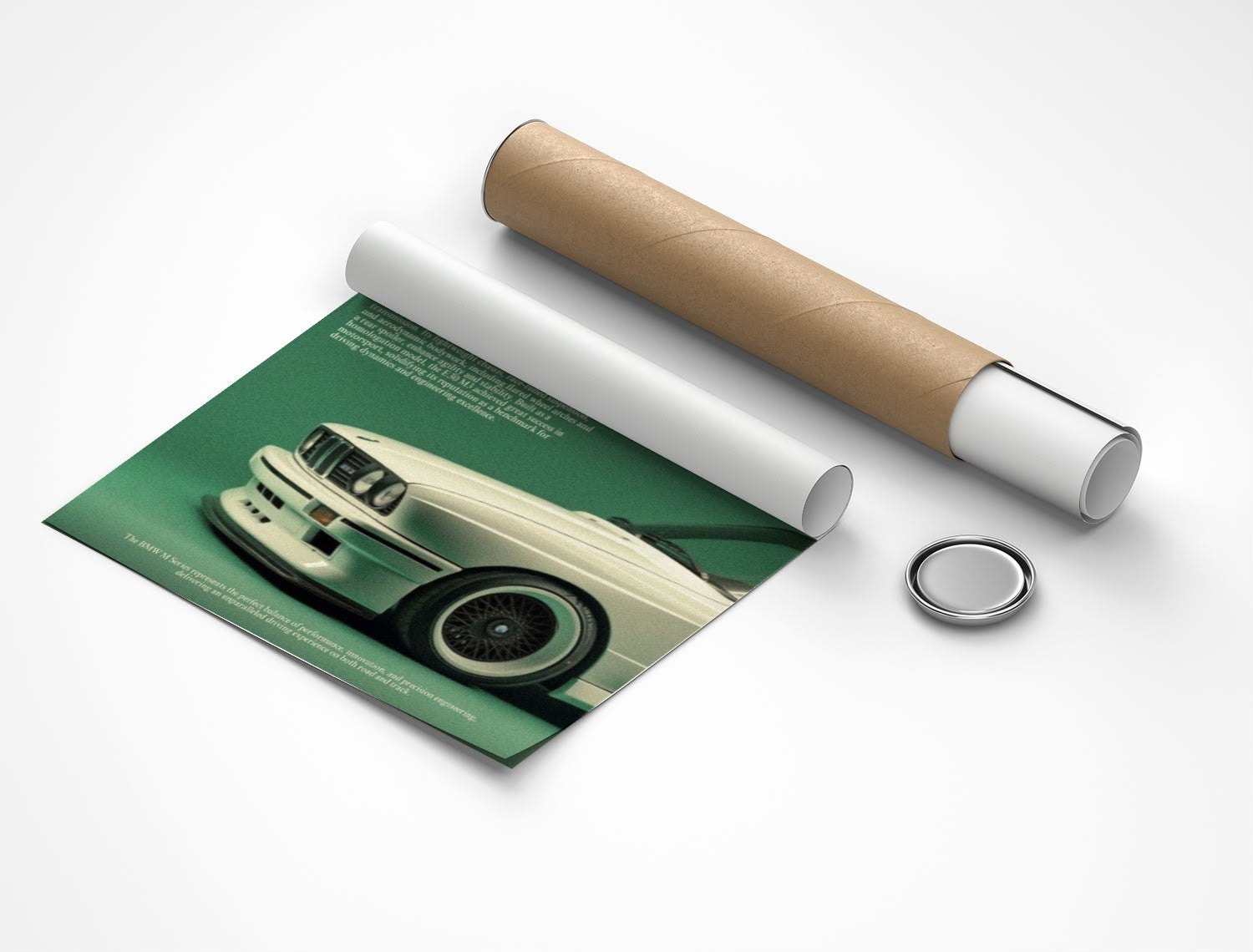 Rolled poster
