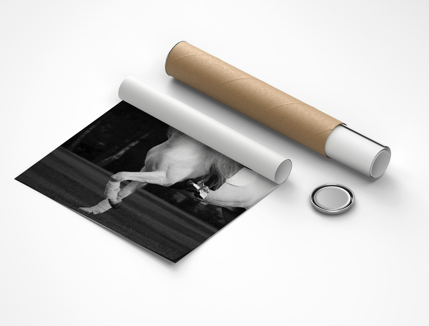 Rolled poster