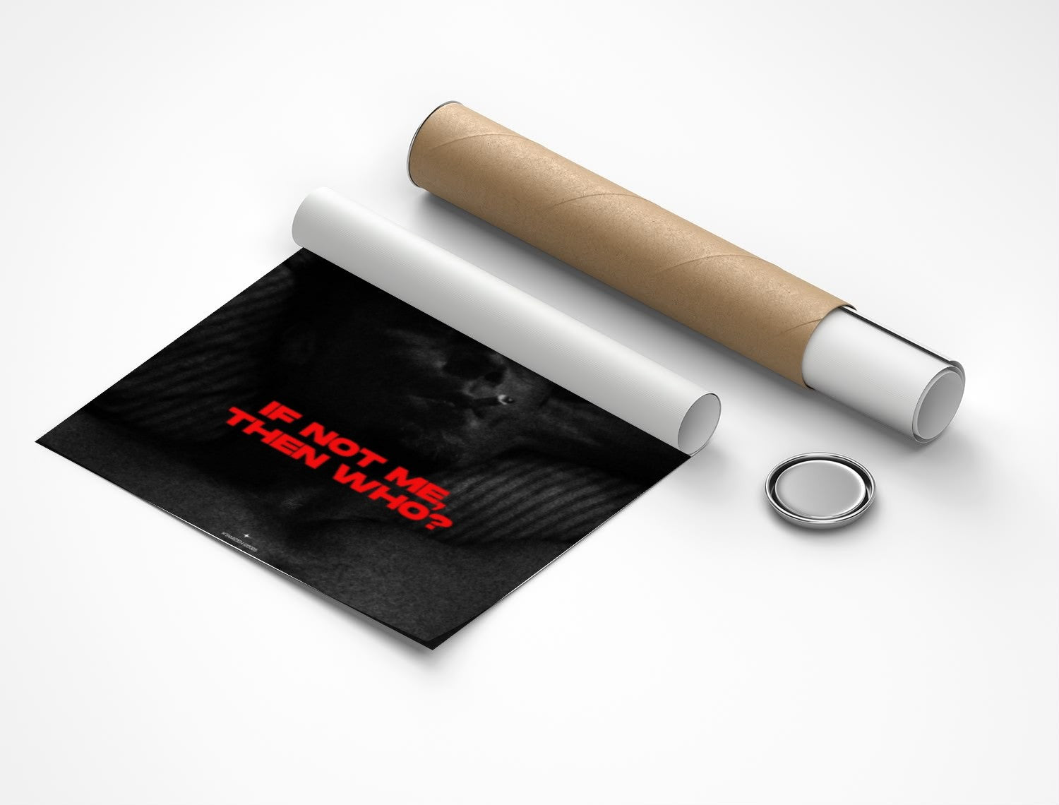 Rolled poster