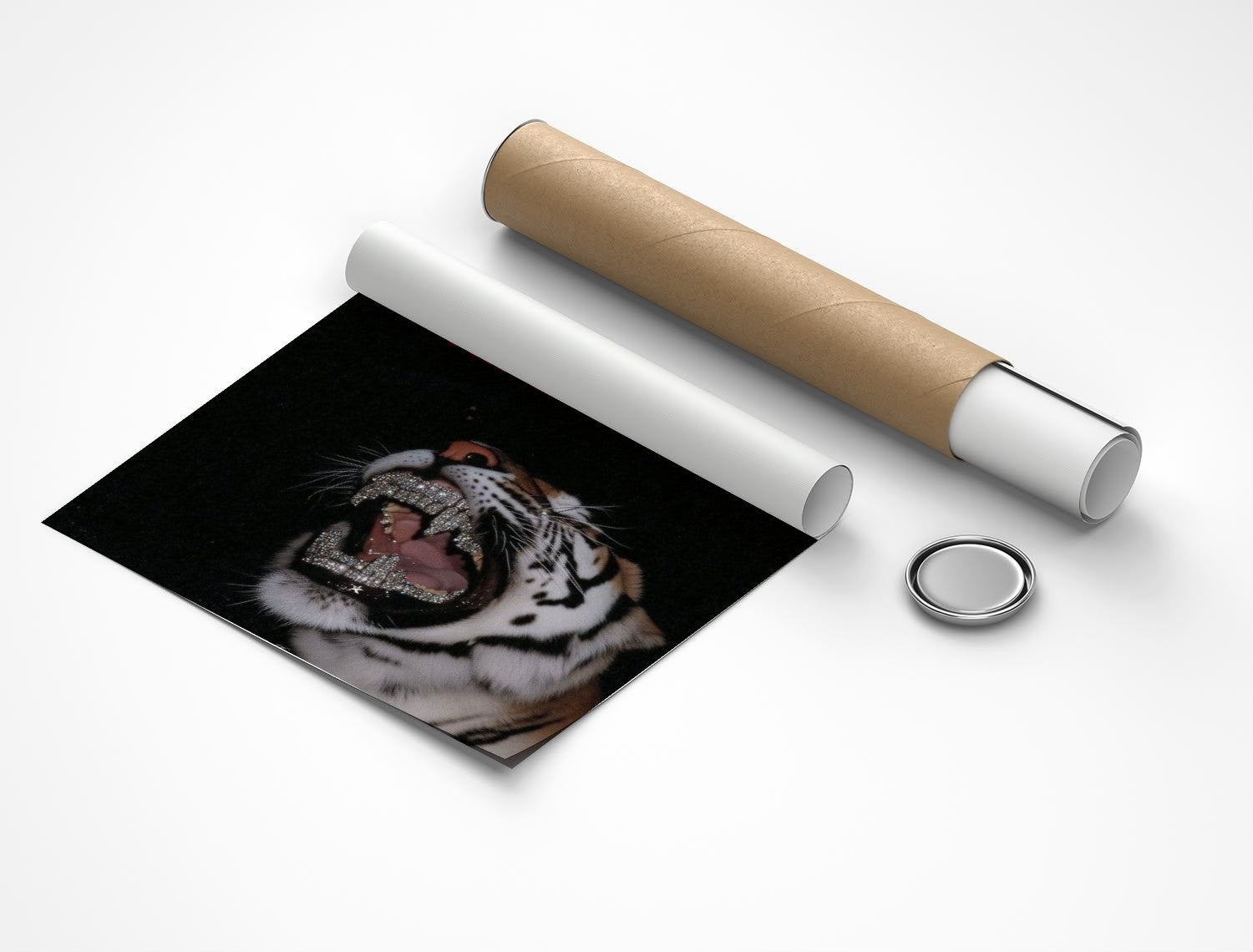 Rolled poster