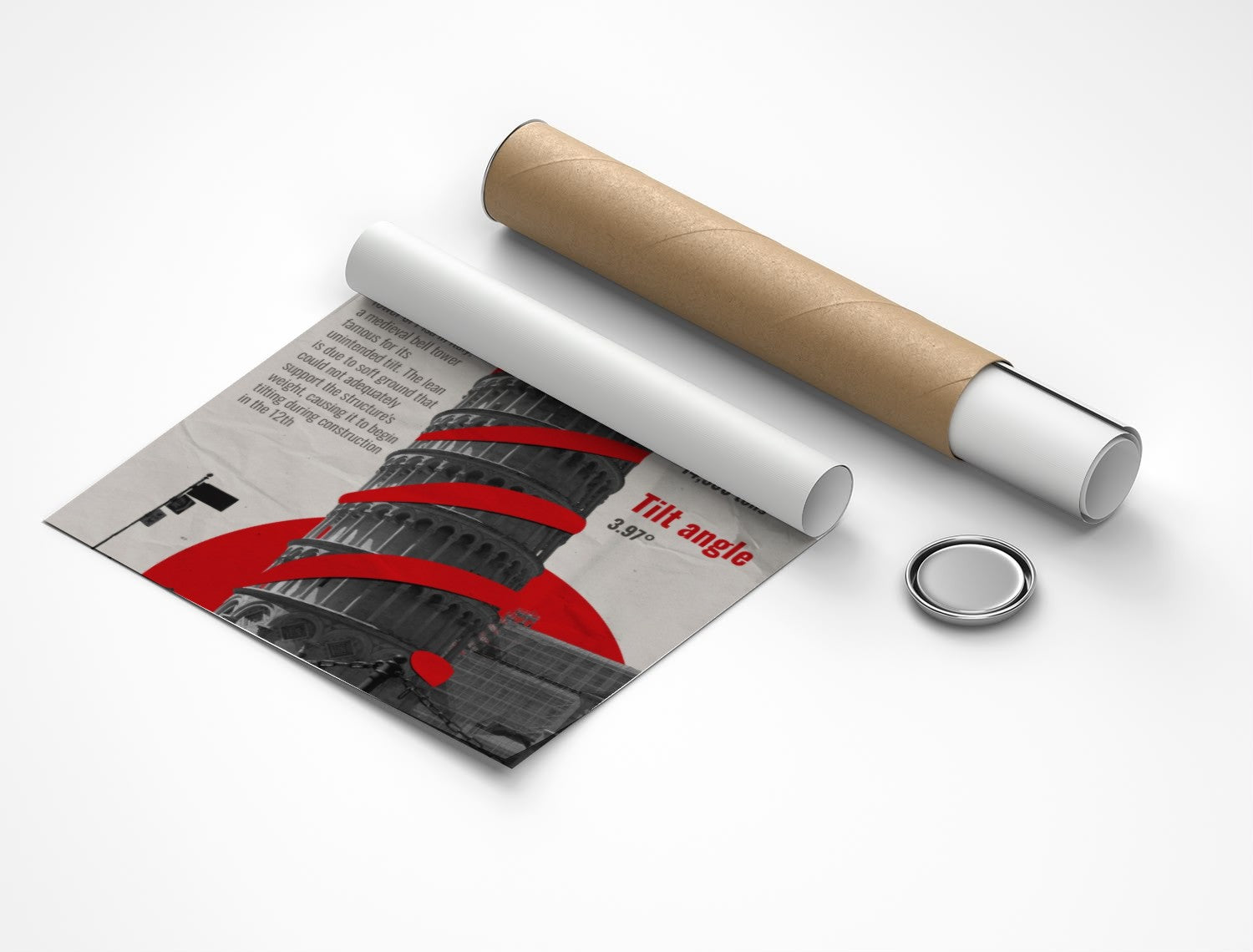 Rolled poster