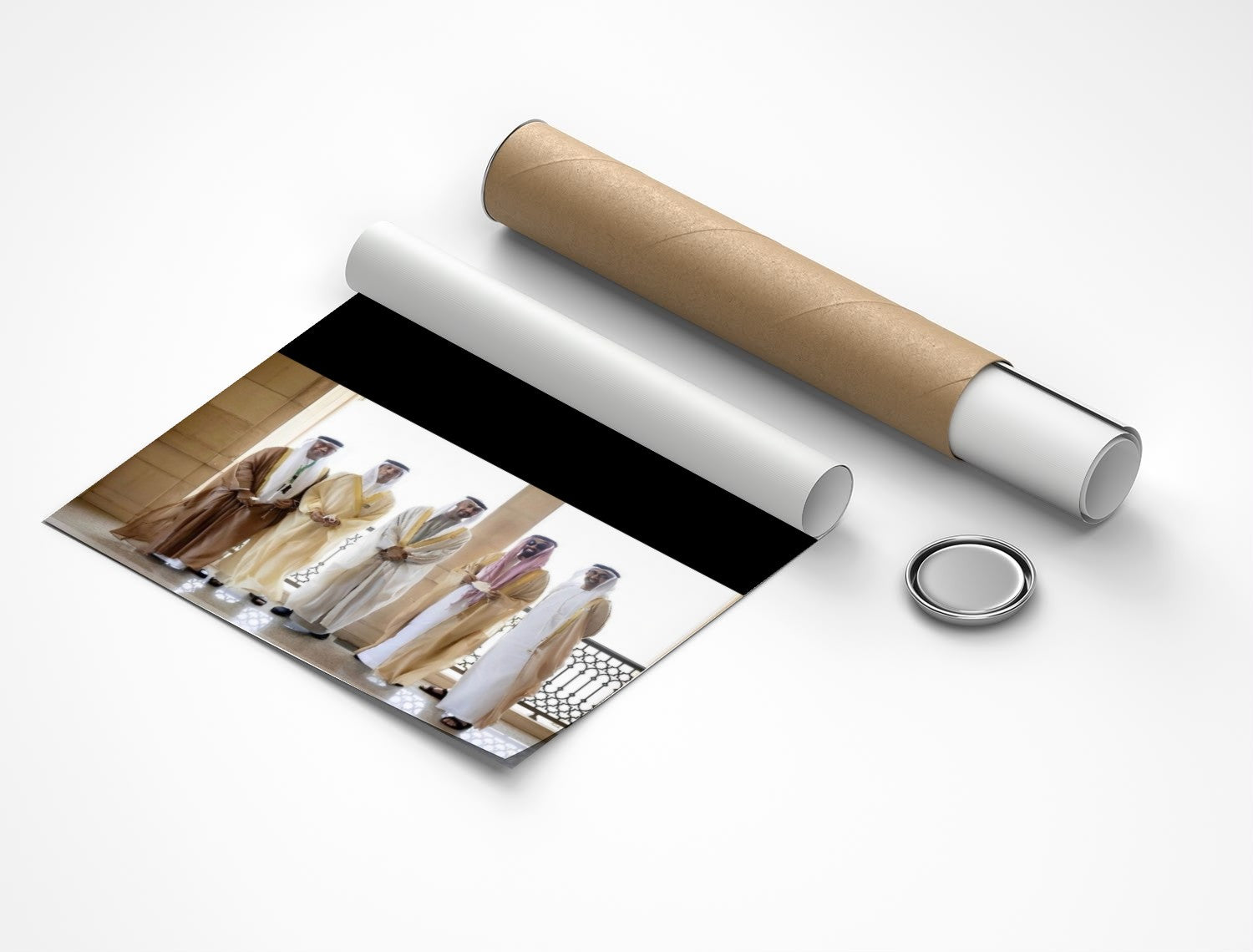Rolled poster