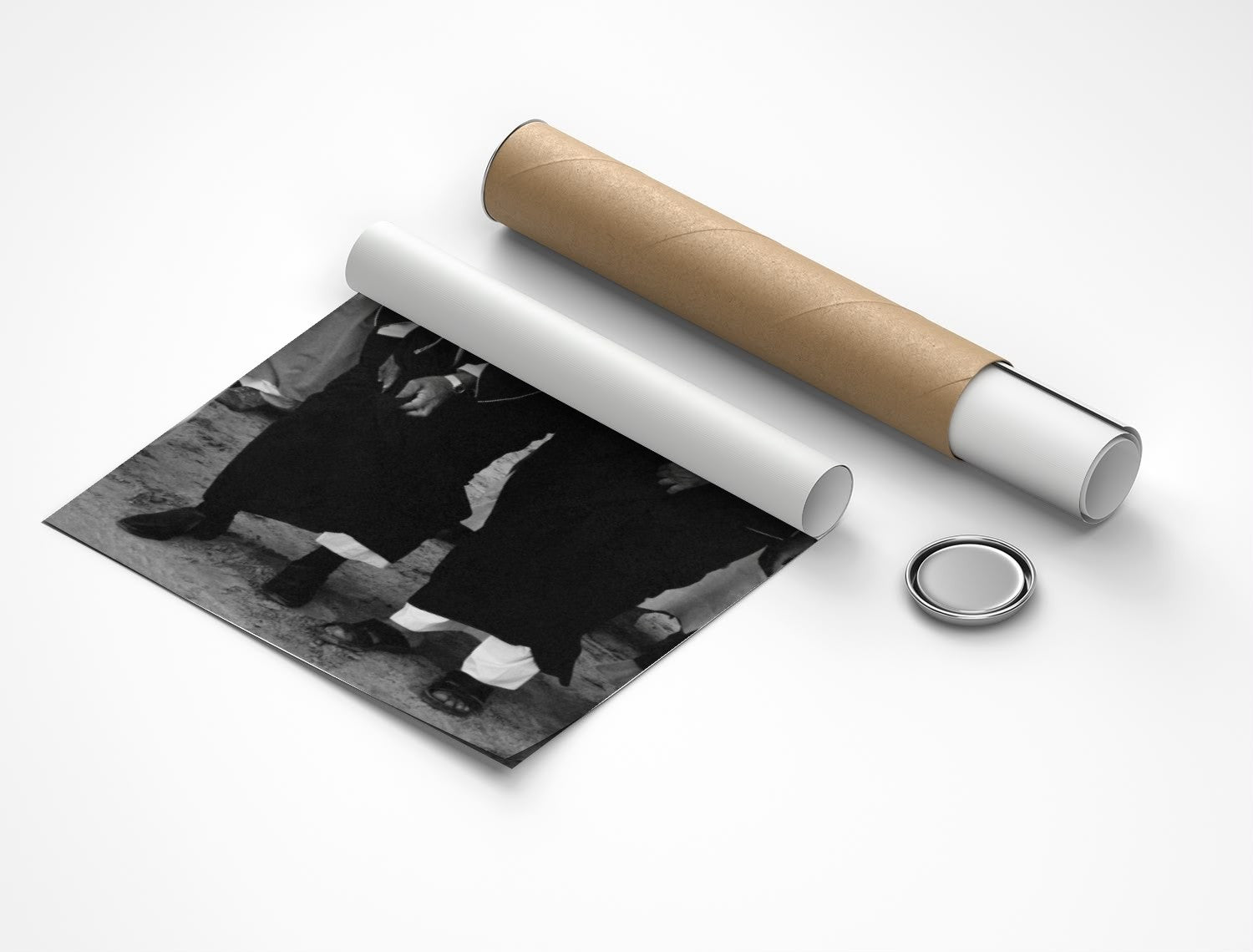 Rolled poster