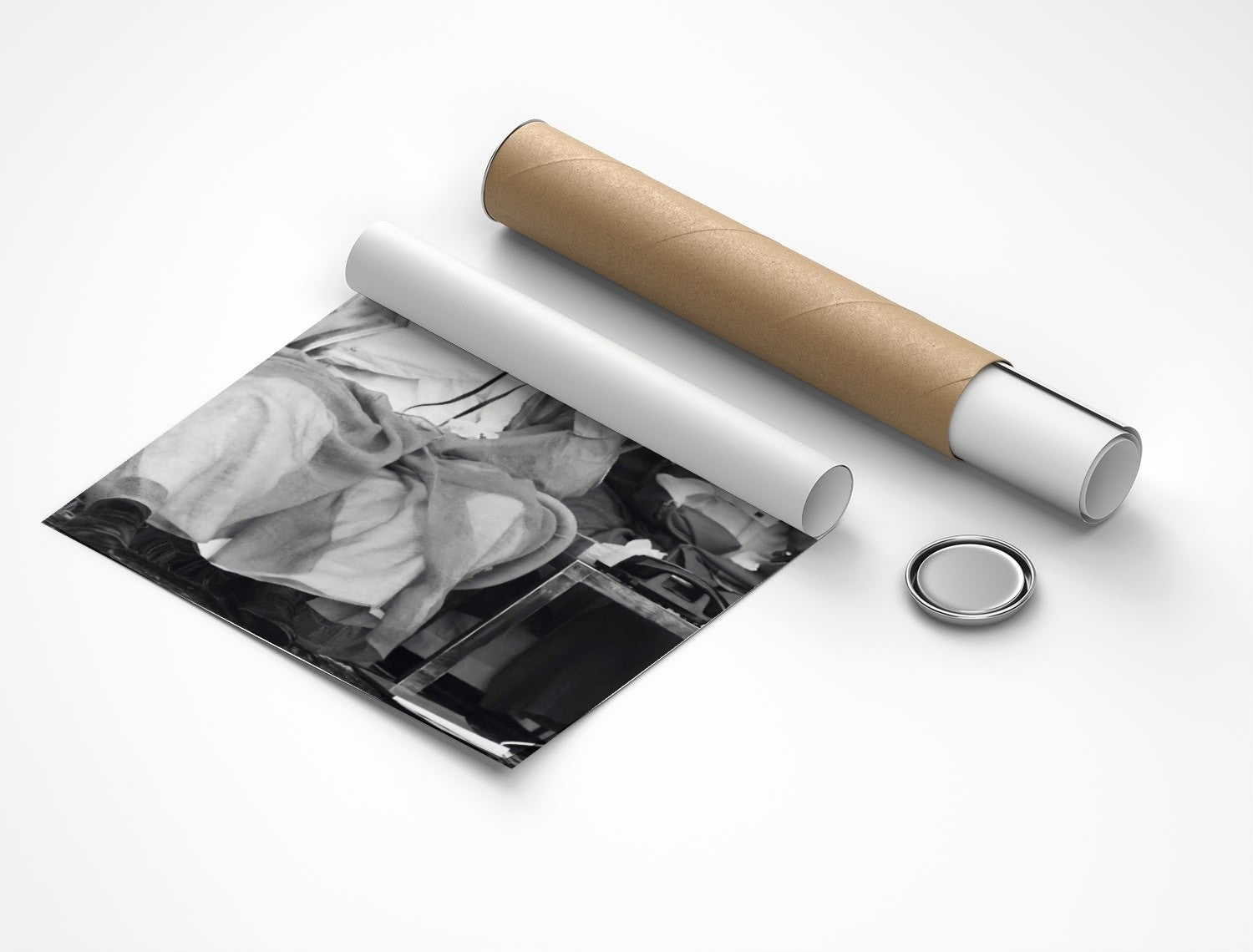 Rolled poster