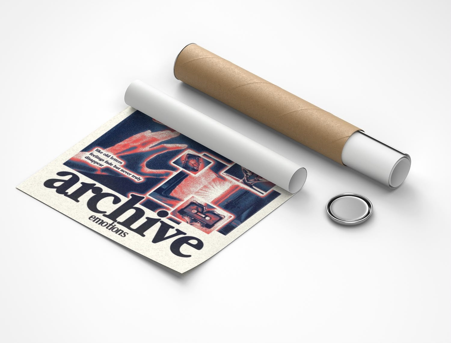 Rolled poster