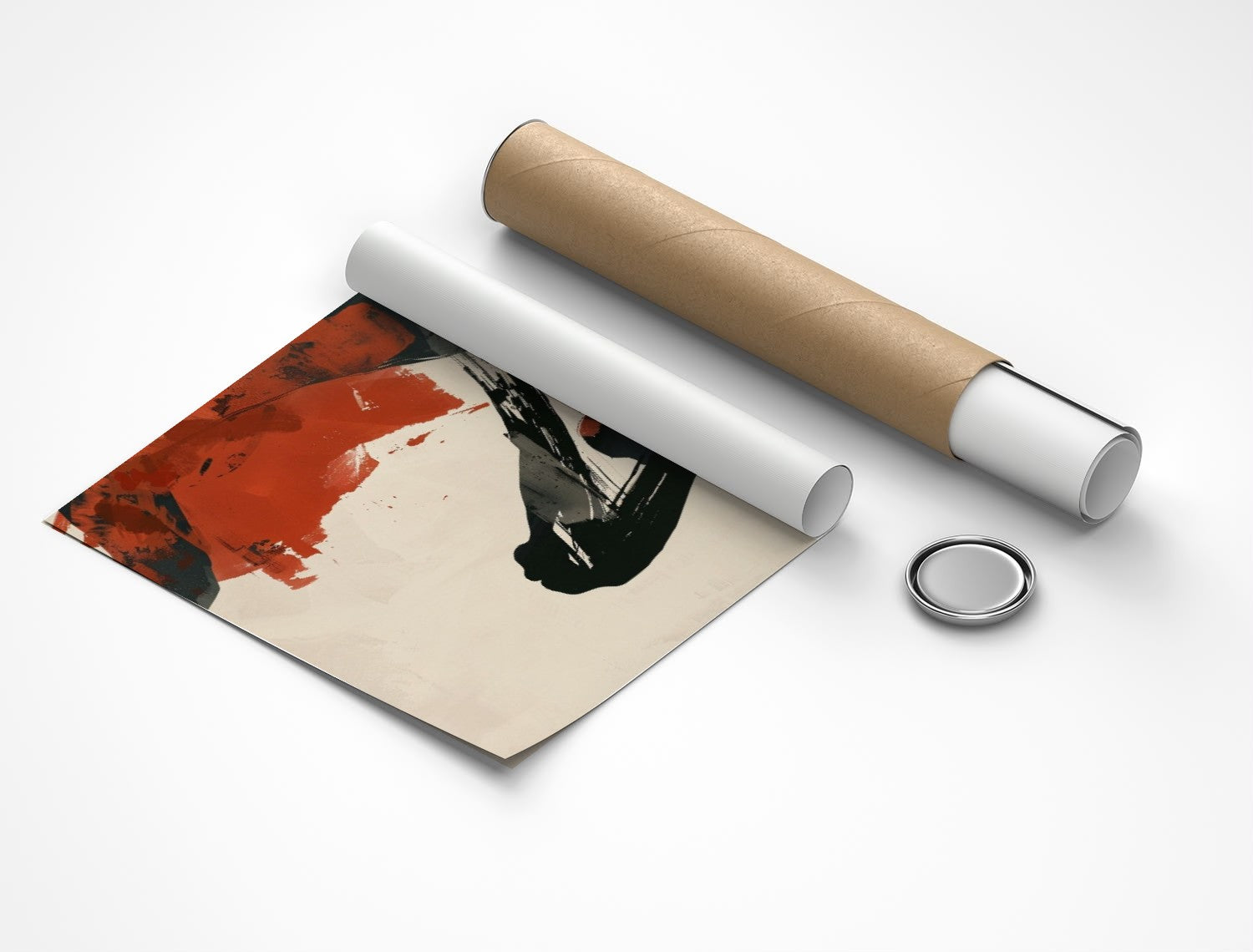 Rolled poster