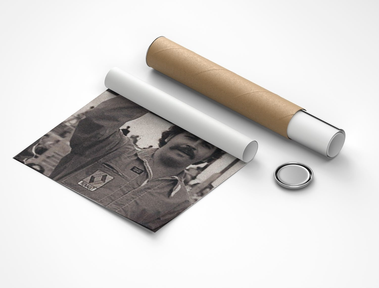 Rolled poster