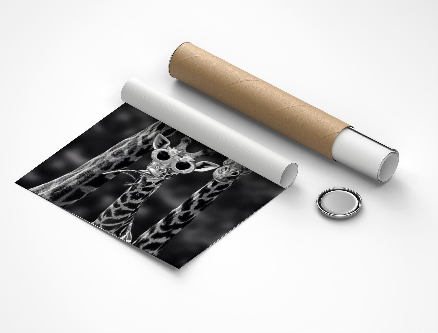 Rolled poster