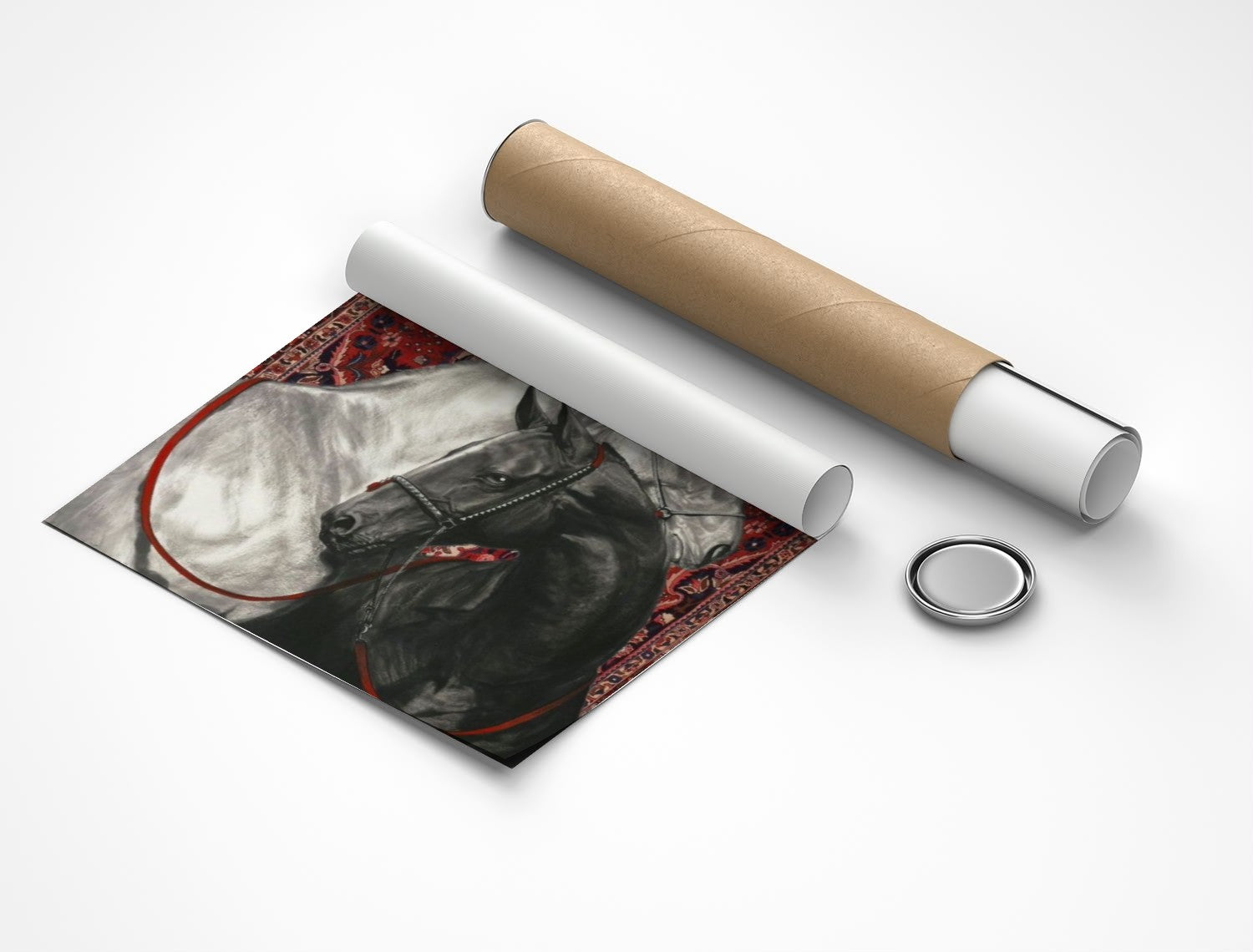 Rolled poster
