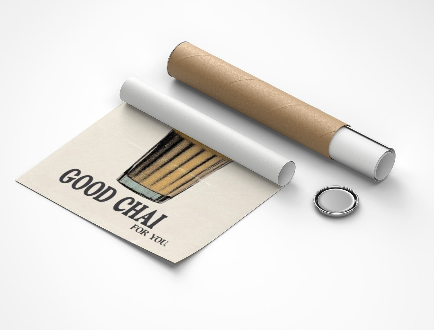 Rolled poster