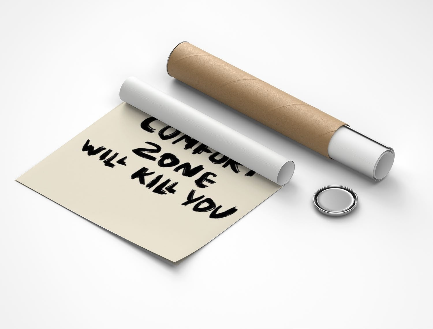 Rolled poster